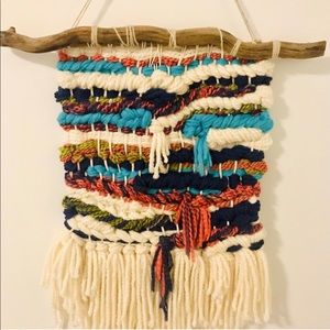 Handcrafted Wall Weave with Driftwood